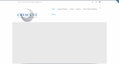 Desktop Screenshot of crescentagency.com